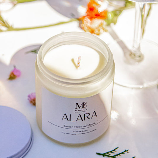 Vela Aromática Alara - Flor de Loto/Jazmin