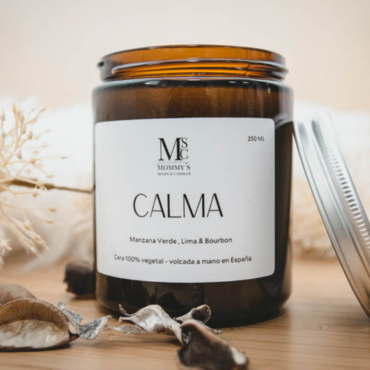 Vela Aromática Calma - Manzana Verde/Lima/Bourbon