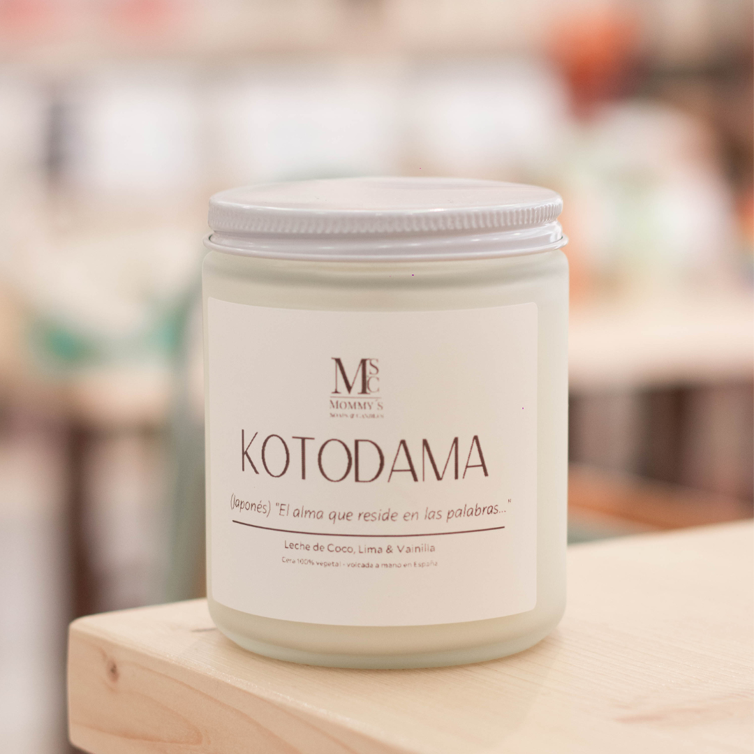 Vela Aromática Kotodama - Leche de Coco/Lima/Vainilla