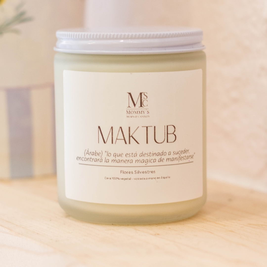 Vela Aromática Maktub - Bouquet de Flores Silvestres