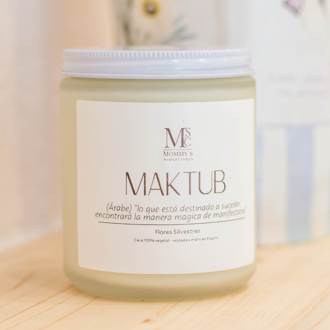 Vela Aromática Maktub - Bouquet de Flores Silvestres