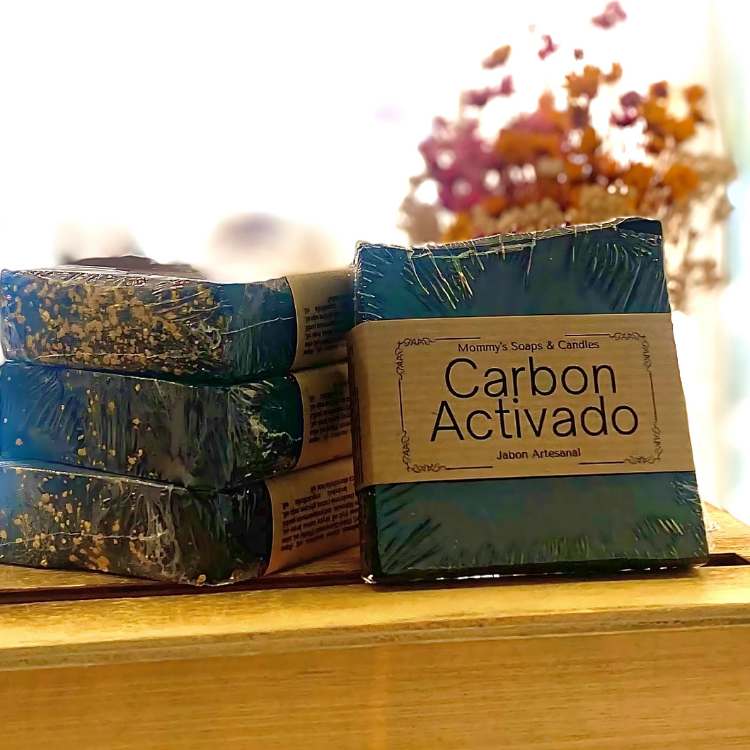 Jabón de Carbon Activado