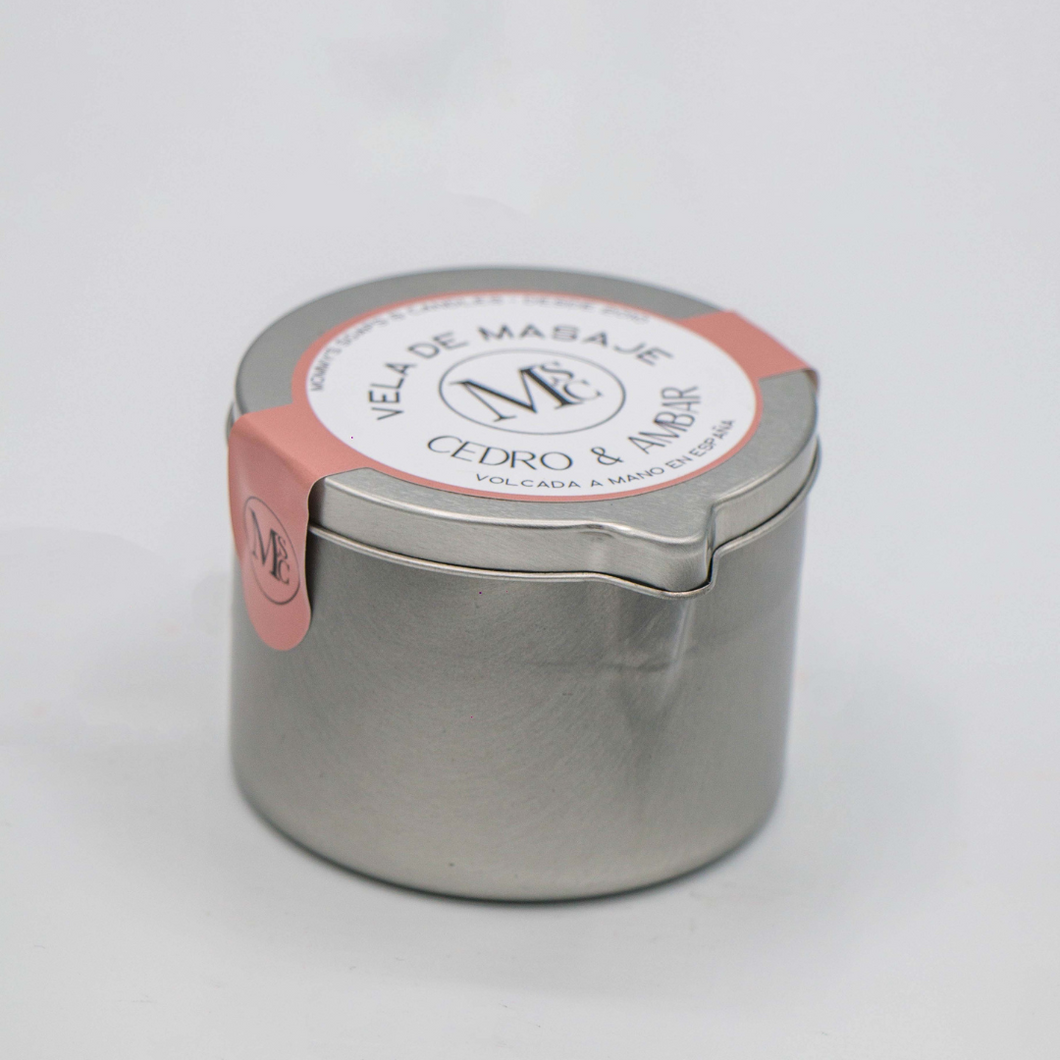 Massage Candle - Cedar & Amber