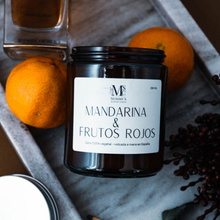 Load image in gallery viewer,Tangerine &amp; Red Fruits Aromatic Candle
