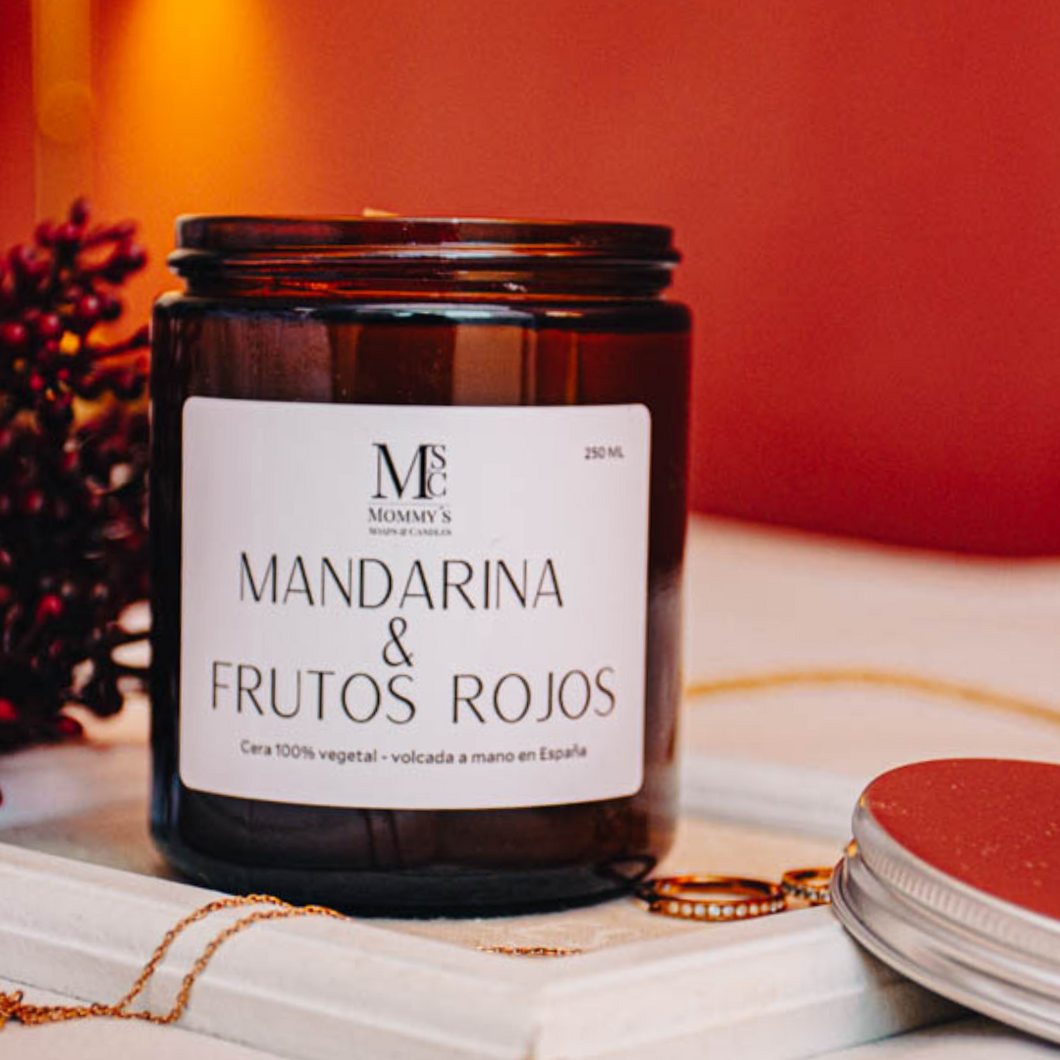 Vela Aromática Mandarina & Frutos Rojos