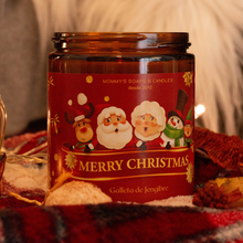 Load image in gallery viewer,&quot;Merry Christmas&quot; Scented Candle - Christmas Family
