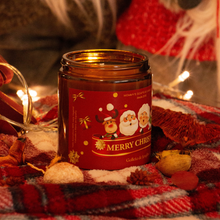 Load image in gallery viewer,&quot;Merry Christmas&quot; Scented Candle - Christmas Family
