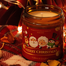 Load image in gallery viewer,&quot;Merry Christmas&quot; Scented Candle - Christmas Family
