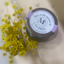 Cargar imagen en el visor de la galería, Vela de Masaje - Lavanda
