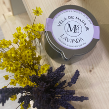 Cargar imagen en el visor de la galería, Vela de Masaje - Lavanda
